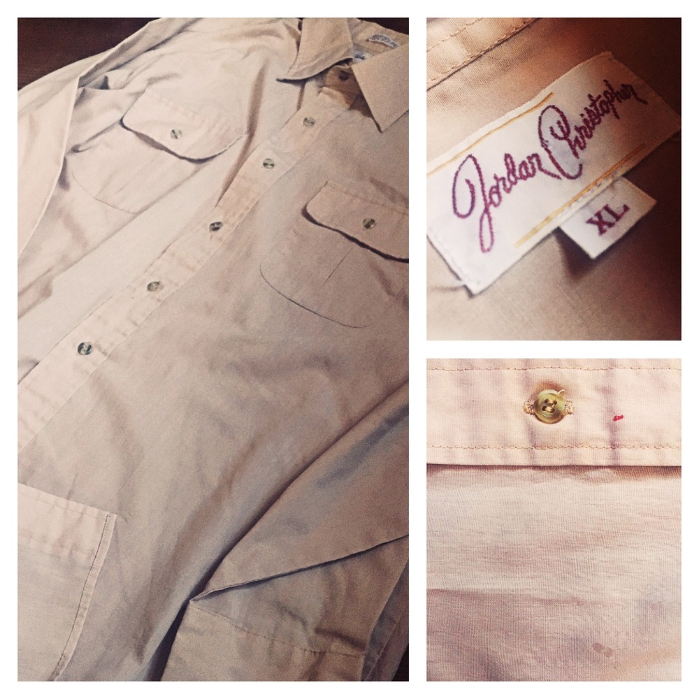 VTG Jordan Christopher | Dress Shirt | XL